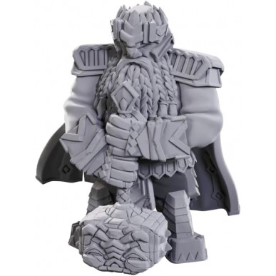 Deep Cuts Miniatures - Male Dwarf Champion High-Level