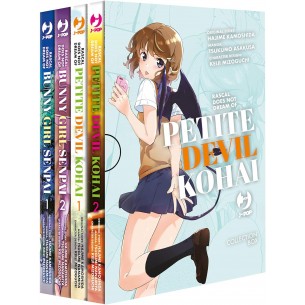 Bunny Girl Senpai (Vol. 1-2) + Petite Devil Kohai (Vol. 1-2) - Cofanetto 2