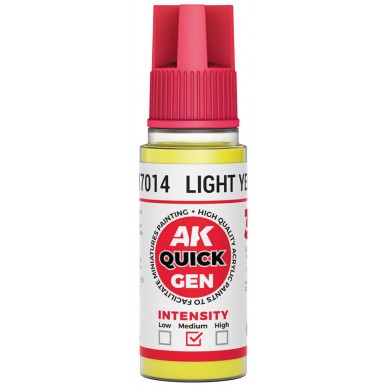 AK Quick Gen - Light Yellow (18ml) - AK17014