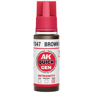 AK Quick Gen - Brown Black (18ml) - AK17047