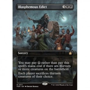 Blasphemous Edict