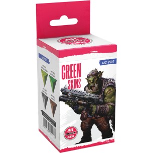 AK Quick Gen - Set di Pittura Green Skins - AK17507