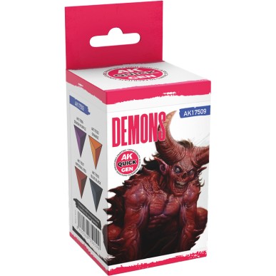 AK Quick Gen - Set di Pittura Demons - AK17509