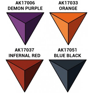 AK Quick Gen - Set di Pittura Demons - AK17509 2