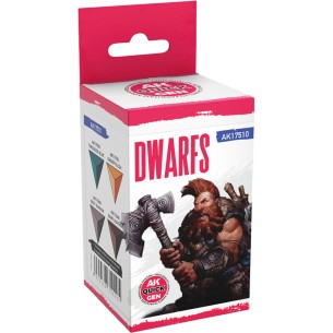 AK Quick Gen - Set di Pittura Dwarfs - AK17510