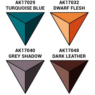 AK Quick Gen - Set di Pittura Dwarfs - AK17510 2