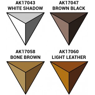 AK Quick Gen - Set di Pittura Skeletons - AK17511 2