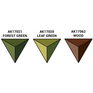 AK Quick Gen - Set di Pittura Forest and Jungle - AK17513 2