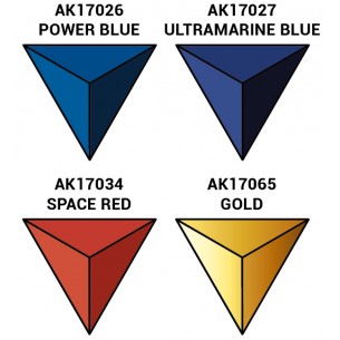 AK Quick Gen - Set di Pittura Blue Soldiers - AK17516 2