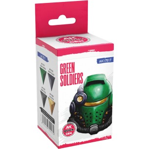 AK Quick Gen - Set di Pittura Green Soldiers - AK17517