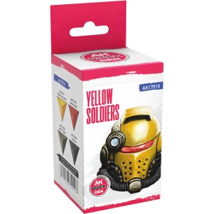 AK Quick Gen - Set di Pittura Yellow Soldiers - AK17519