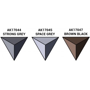 AK Quick Gen - Set di Pittura Rocks - AK17521 2