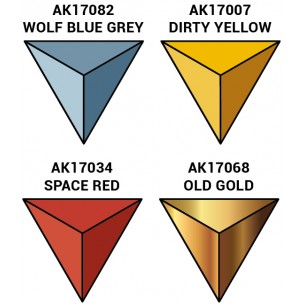 AK Quick Gen - Set di Pittura Winter Blue Soldiers - AK17524 2