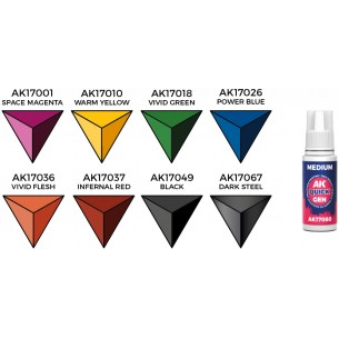 AK Quick Gen - Set di Pittura Quick Starter Set - AK17525 2