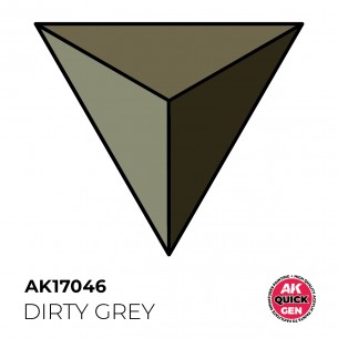 AK Quick Gen - Dirty Grey (18ml) - AK17046 2