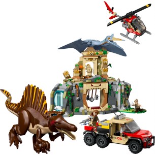 LEGO Jurassic World - 76976 - Missione Aerea con Spinosauro e Quetzalcoatlus 2
