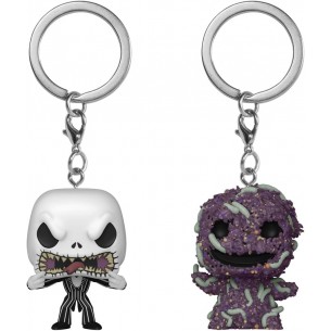 Funko Pop Keychain 2 Pack - Jack Skellington & Oogie Boogie - The Nightmare Before Christmas 2