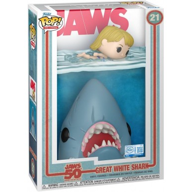 Funko Pop VHS Covers 21 - Great White Shark - Jaws (Oversized) (Special Edition)