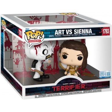 Funko Pop Moment 1793 - Art vs Sienna - Terrifier (Oversized) (Special Edition)