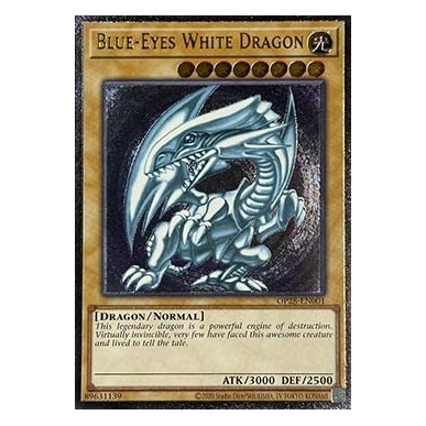 Drago Bianco Occhi Blu