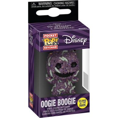 Funko Pop Keychain - Oogie Boogie - Disney (Glows in the Dark)