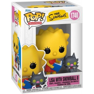 Funko Pop Television 1740 - Lisa with Snowball II - The Simpsons