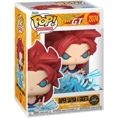 Funko Pop Animation 2074 - Super Saiyan 4 Gogeta - Dragon Ball GT (Limited Glow Chase Edition)
