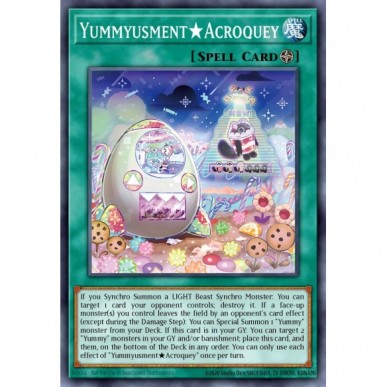 Yummyusment★Acroquey (V.2 - Super Rare)