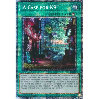 "A Case for K9" (V.2 - Starlight Rare)
