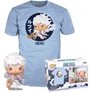 Funko Pop Tees - Luffy Gear Five + Tee (Taglia M) - One Piece 2