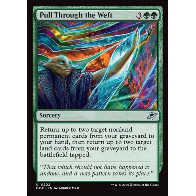 Pull Through the Weft