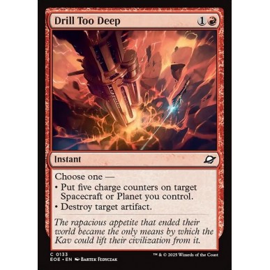 Drill Too Deep