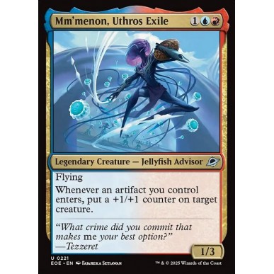 Mm'menon, Uthros Exile