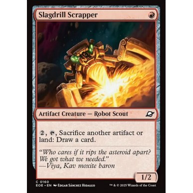 Slagdrill Scrapper