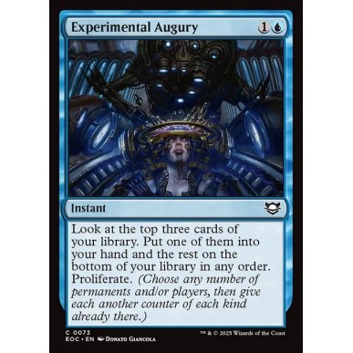 Experimental Augury