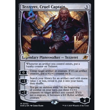 Tezzeret, Cruel Captain