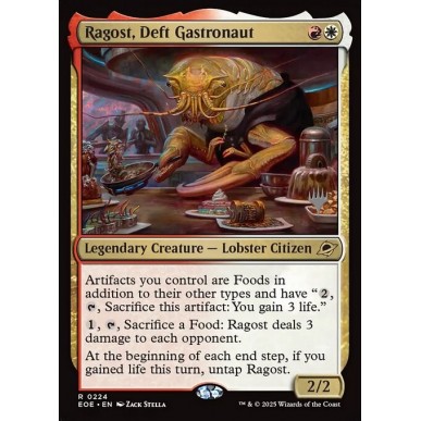 Ragost, Deft Gastronaut