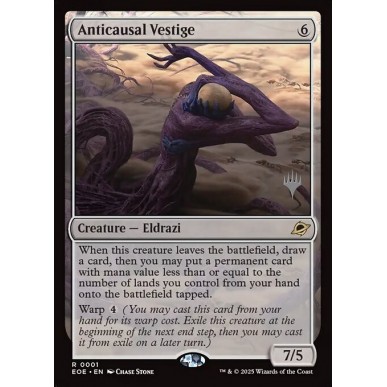 Anticausal Vestige