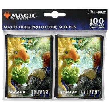 Standard - Matte - Final Fantasy Gysahl Greens (100 Bustine) - Ultra Pro
