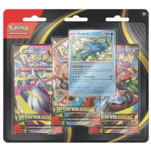 Megaevoluzione - 3 Pack Blister - Golduck (ITA)