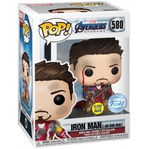 Funko Pop 580 - Iron Man [I Am Iron Man] - Avengers Endgame (Glows in the Dark) (Special Edition)