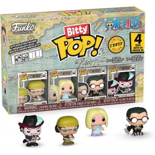Funko Bitty Pop - One Piece 4 Pack - Usopp / Kaya / Kuro / Mystery (Chase)