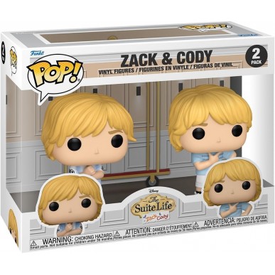 Funko Pop 2 Pack - Zack & Cody - The Suite Life of Zack & Cody