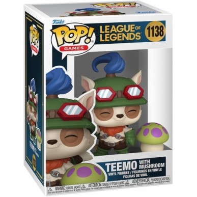 Funko Pop Games 1138 - Teemo with Mushroom - League of Legends