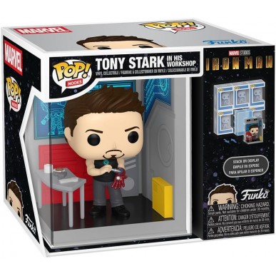 Funko Pop Nooks - Tony Stark in his Workshop - Iron Man (Oversized)