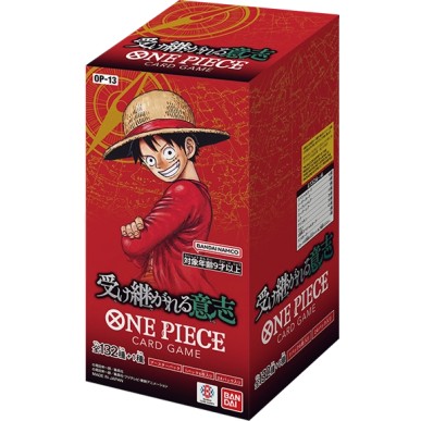 One Piece Card Game - Carrying on His Will OP-13 - Display da 24 Buste (JAP)