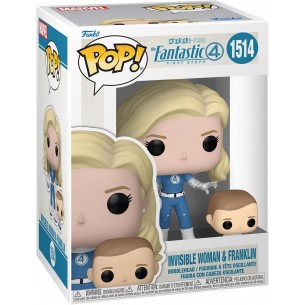 Funko Pop 1514 - Invisible Woman & Franklin - The Fantastic Four: First Steps
