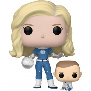 Funko Pop 1514 - Invisible Woman & Franklin - The Fantastic Four: First Steps 2
