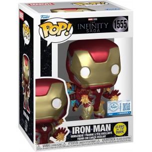 Funko Pop 1555 - Iron Man - The Infinity Saga (Special Edition) (Glows in the Dark)