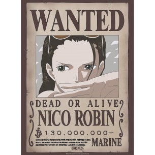 Poster - One Piece - Wanted Nico Robin (52 x 38 cm)
